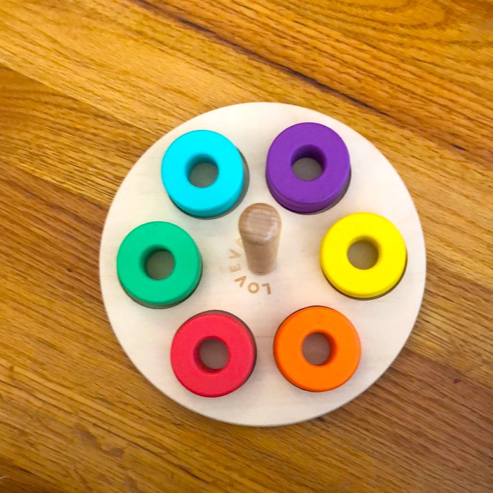 Lovevery Colorful Flexible Ring Stacker